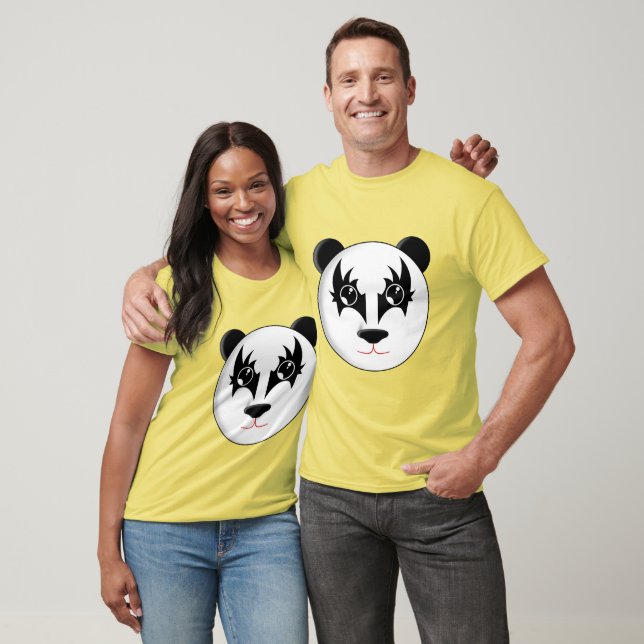 T-shirt Kiss Tha Pandas (Unisexe)