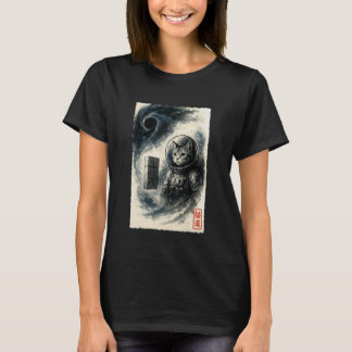T-shirt Kit de chat astronaute interstellaire drôle chaton