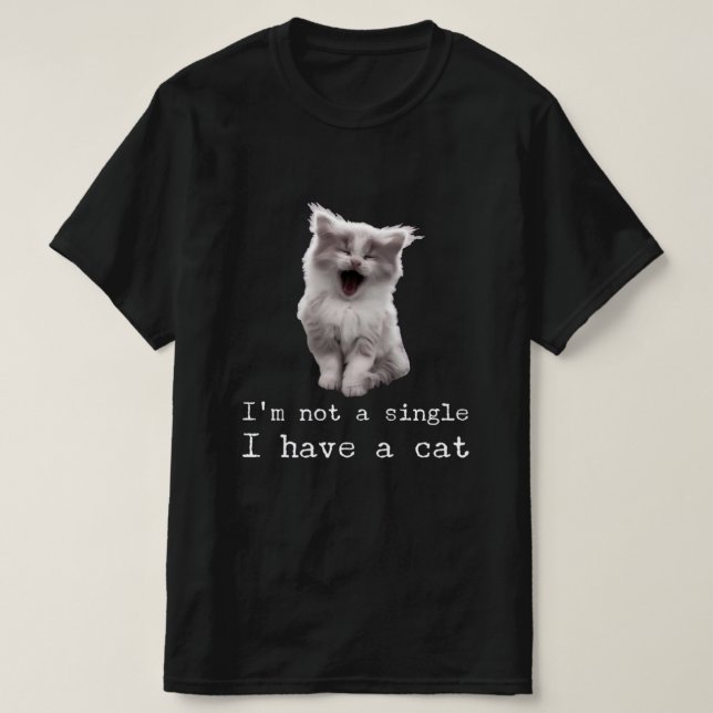T-shirt Kit de chemises de chat-Thé drôle Amoureux des cha (Design devant)