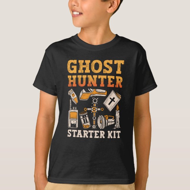 T-shirt Kit de démarrage de chasseur de fantômes Paranorma (Devant)
