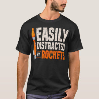 T-shirt Kit de fusée modèle de fusée facilement distrait p