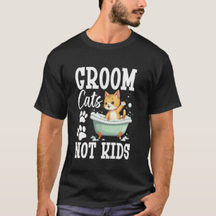 T-shirt Kit de toilettage pour chat Styliste pour chaton T