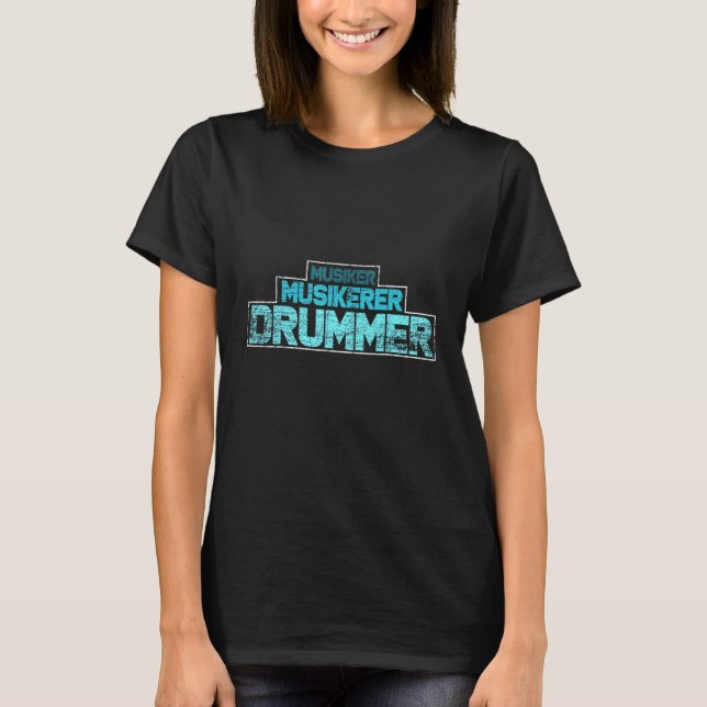 T-shirt Kit tambour d'augmentation musicale (Devant)
