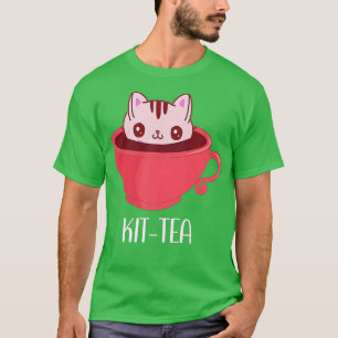 T-shirt Kit-Thé, Kit de confiture de chat Thé pour Amoureu
