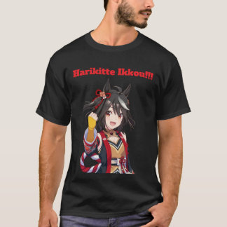 T-shirt Kitasan Black Uma Musume.