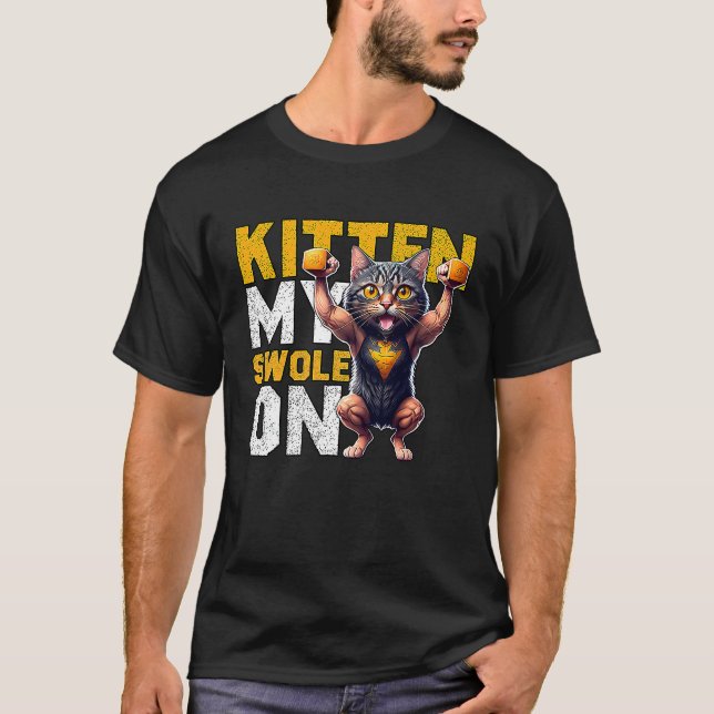 T-shirt Kitchenette de sport Mon Swole sur la kitchenette  (Devant)