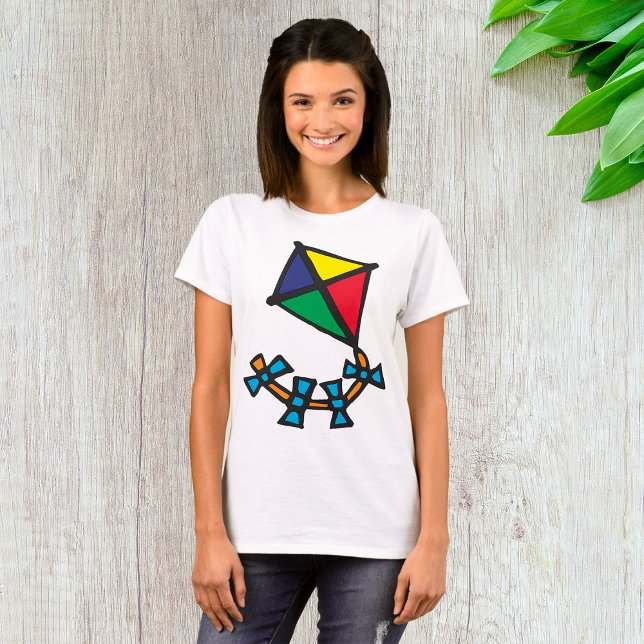 T-shirt Kite coloré (Créateur téléchargé)