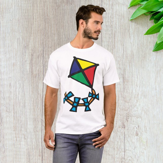 T-shirt Kite coloré (Créateur téléchargé)