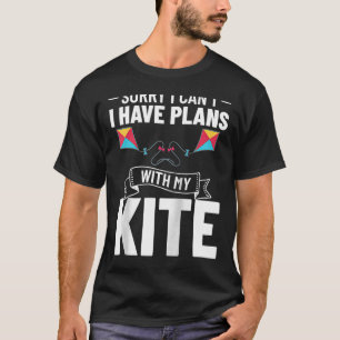 T-shirt Kite Flying Débutant Vent Stunt Kite Citations Rag