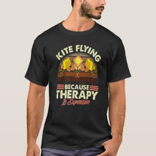 T-shirt Kite Flying Retro Love Kites