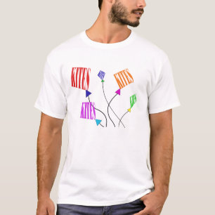 T-shirt Kite volant amusants wids créatif festival de cerf