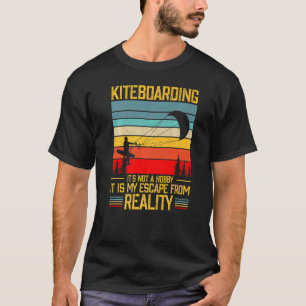 T-shirt Kiteboard Ce n'est pas un passe-temps C'est ma fui