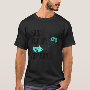 T-shirt Kiteboard Kite Kite Surf Kitesurf Vint