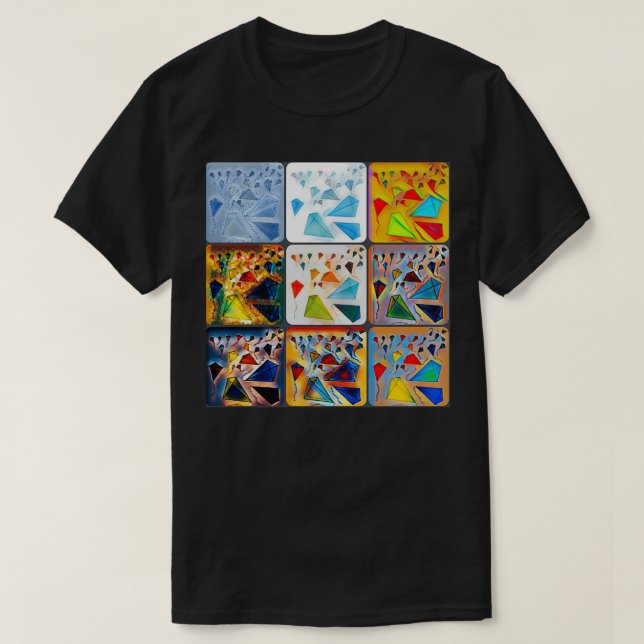 T-shirt Kites Collage (Design devant)