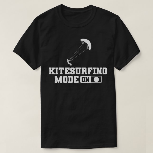 T-shirt Kitesurf Mode Sur Planche À Voile Surf (Design devant)