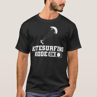 T-shirt Kitesurf Mode Sur Planche À Voile Surf