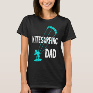T-shirt Kitesurf Papa Kitesurfer Père Kite Board Fathe