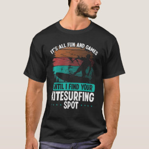 T-shirt Kitesurf spot Kitesurf Kite Kiteboarder Vintage