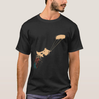 T-shirt kitesurfer vintage ADN kite surf kitesurfing ki