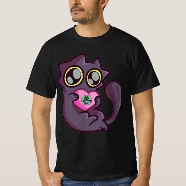 T-shirt KitKat vous aime - Le café des chats d'Alaska (Devant)
