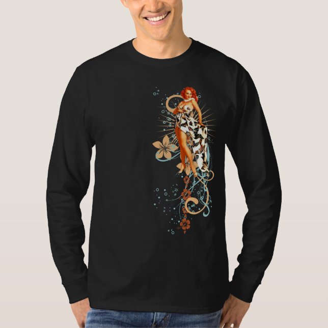 T-shirt Kitsch Bitsch de Th : Tatouage Tiki ! (Devant)