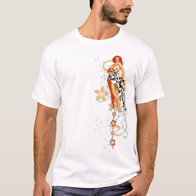 T-shirt Kitsch Bitsch de Th : Tatouage Tiki ! (Devant)