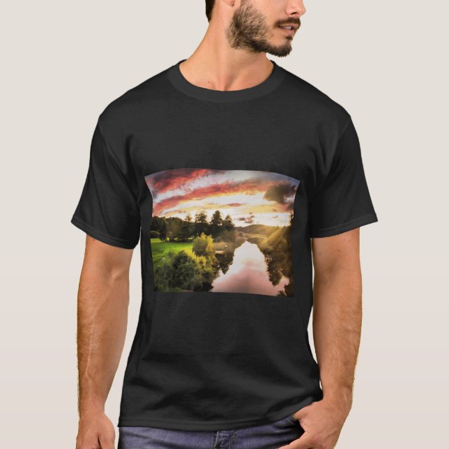 T-shirt Kitsch de pêcheur (Devant)