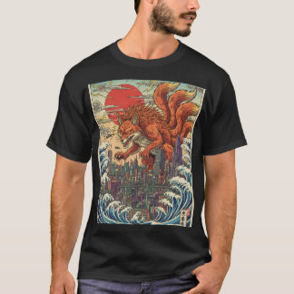 T-shirt Kitsune