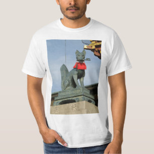 T-shirt Kitsune キ ツ ネ (Fox) avec clé dans la bouche