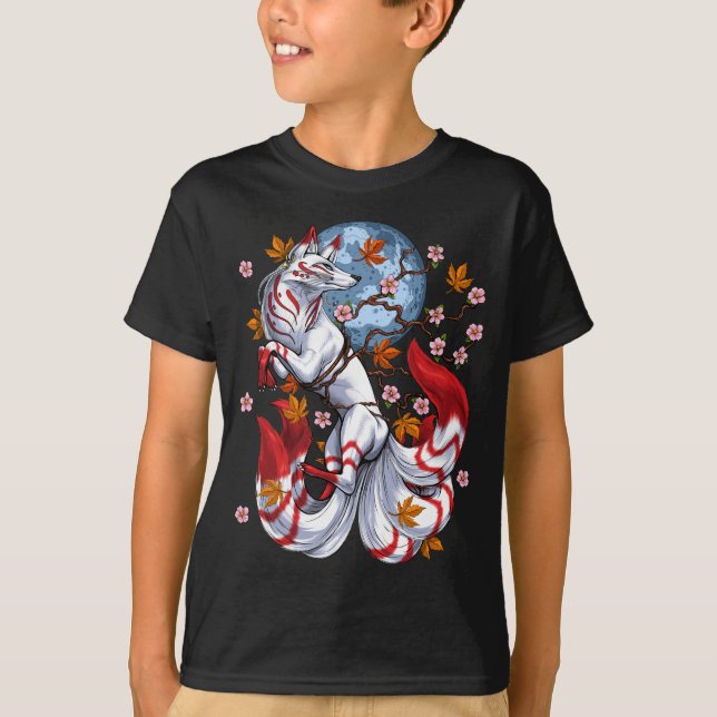 T-shirt Kitsune Japanese Fox (Devant)