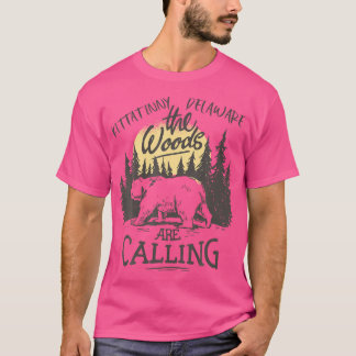 T-shirt Kittatinny Woods Delaware Camping Animaux sauvages