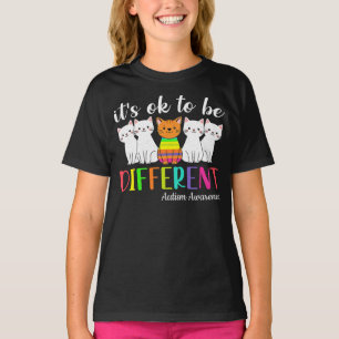 T-shirt Kitten C'est bon d'être une acceptation différente