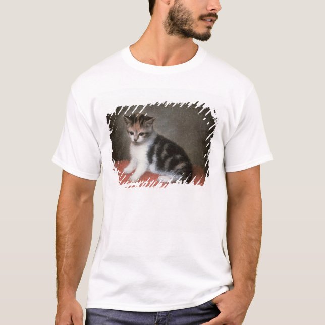 T-shirt Kitten de Mlle Ann White's, 1790 de George Stubbs (Devant)