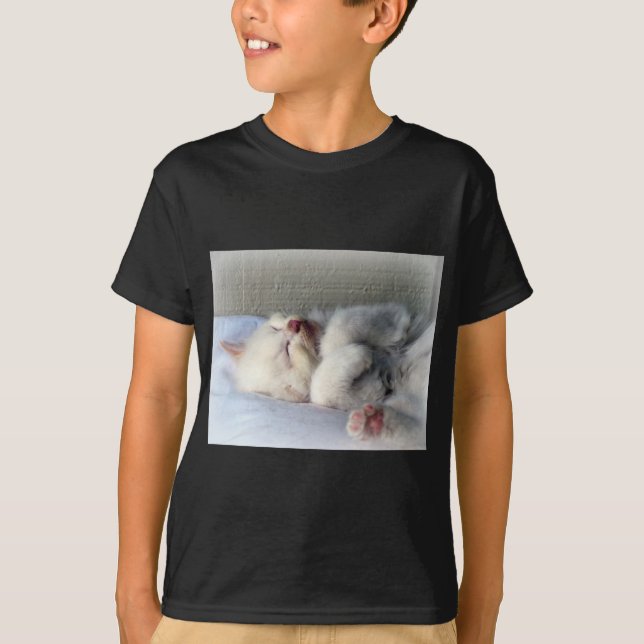 T-shirt Kitten endormi (Devant)