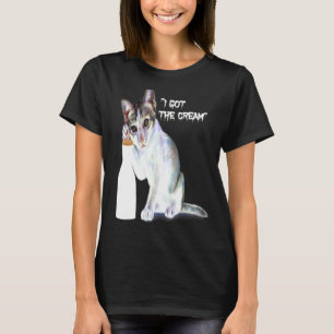 T-shirt Kitten Kitten Traitements J'Ai La Crème Propriétai