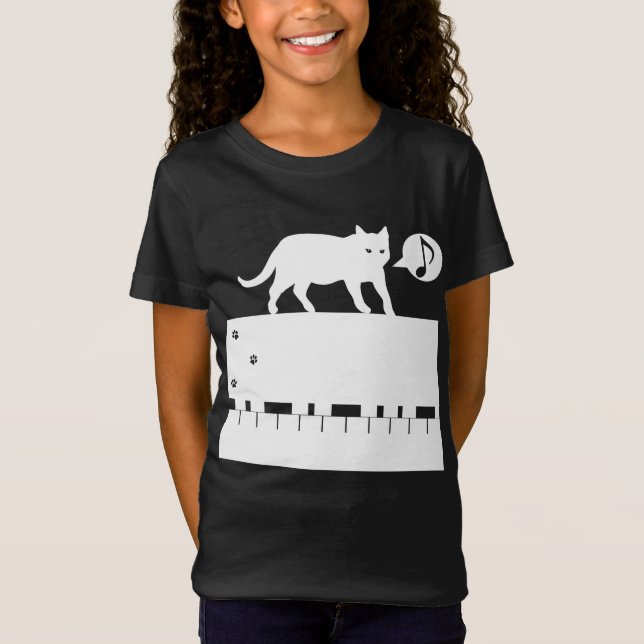 T-Shirt Kitten_Piano (Devant)