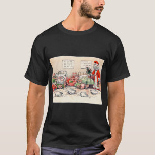 T-shirt Kittens et Santa Cat, Louis Wain
