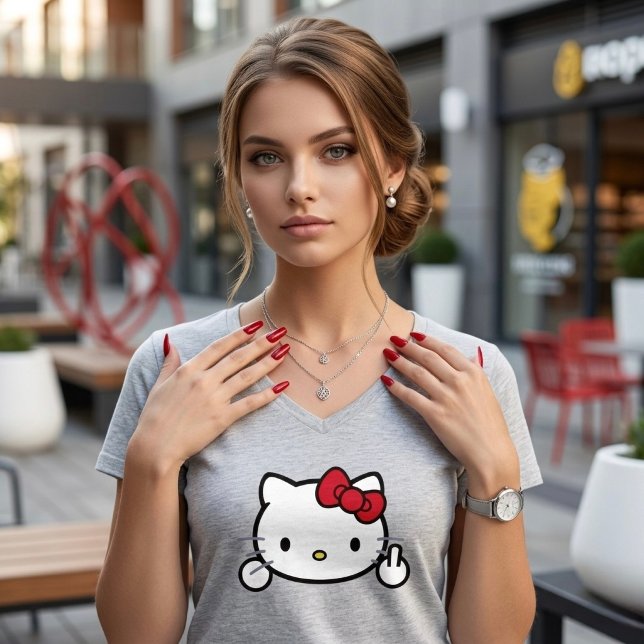 T-shirt Kitty (Créateur téléchargé)