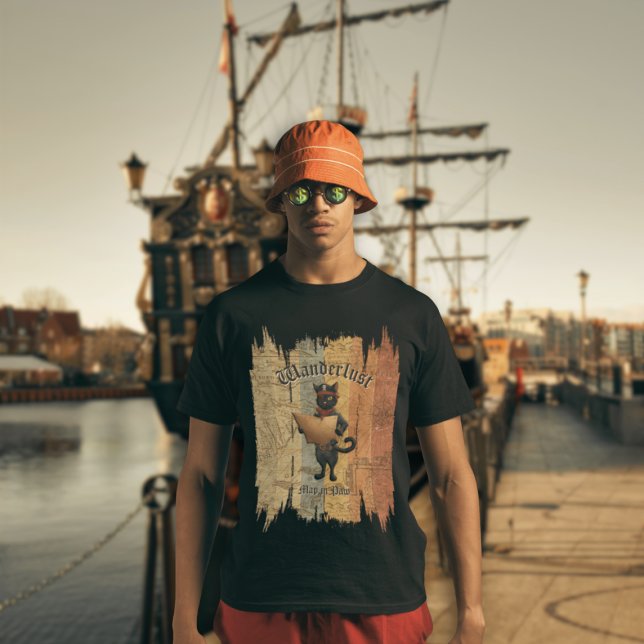 T-Shirt Kitty Buccaneer's Sunset Quest (Kitty Buccaneer's Sunset Quest T-Shirt)