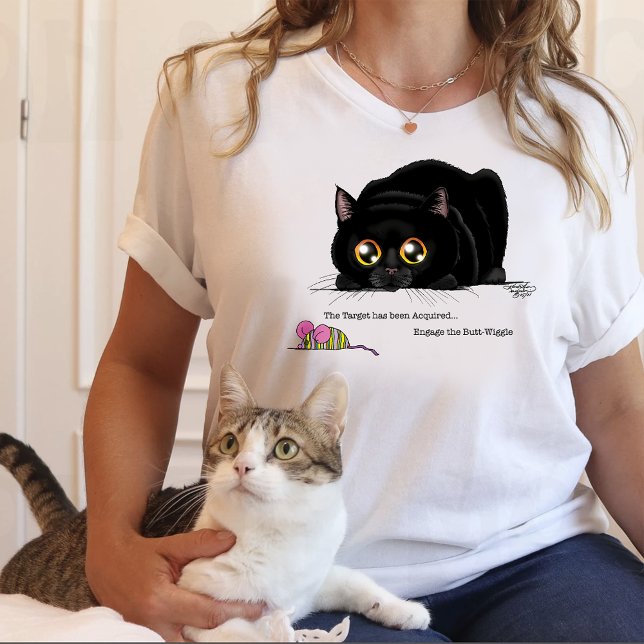 T-shirt Kitty Butt Wiggle (Créateur téléchargé)