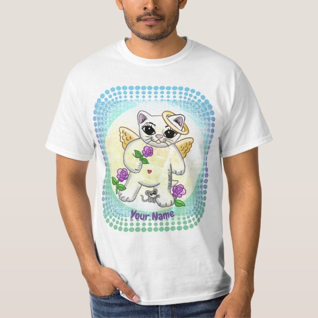T-shirt Kitty chat angel (Devant)