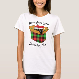 T-shirt Kitty Chat Noël