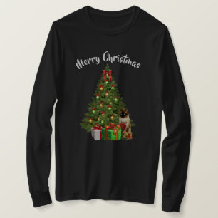 T-Shirt Kitty et Sapin de Noël