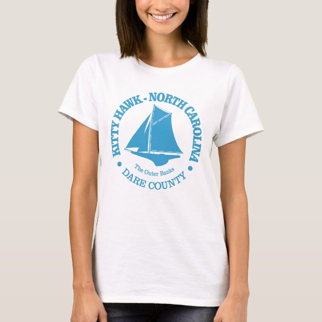 T-shirt Kitty Hawk (sloop) (Devant)