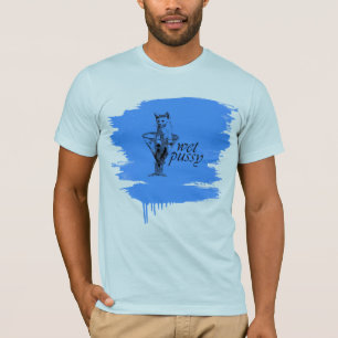 T-shirt Kitty humide