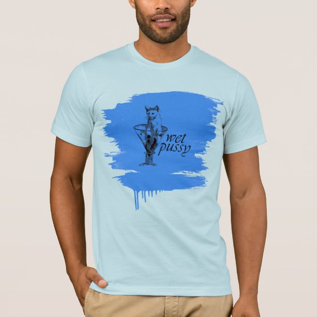 T-shirt Kitty humide (Devant)