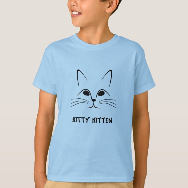 T-shirt kitty kitten (Devant)