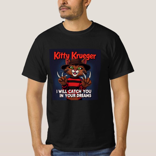 T-shirt Kitty Krueger I Will Catch You In Your Dreams (Devant)