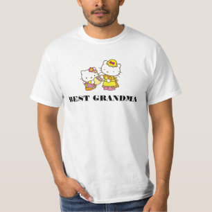 T-Shirt Kitty Meilleure Grand-Mère