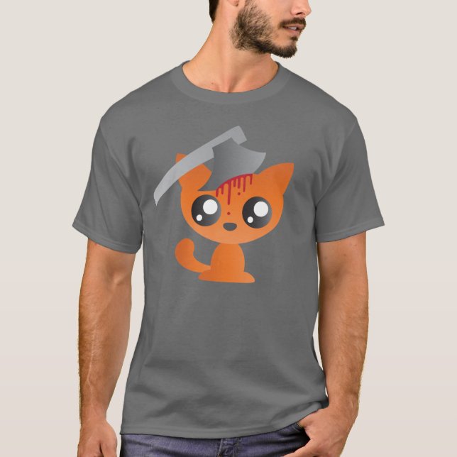 T-shirt Kitty mort (Devant)